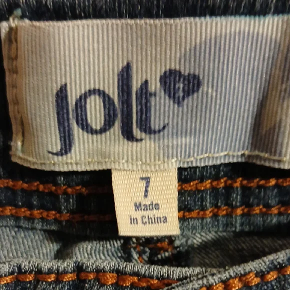 Jolt Blue Denim with Orange Stitching - Picture 4 of 4